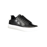 Calvin Klein Black Leather Men Sneaker
